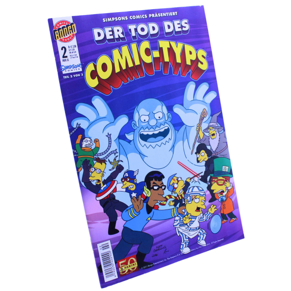 Simpsons Comics präsentiert – Der Tod des Comic-Typs Teil 2 | Panini 2011 | Sammlerzustand